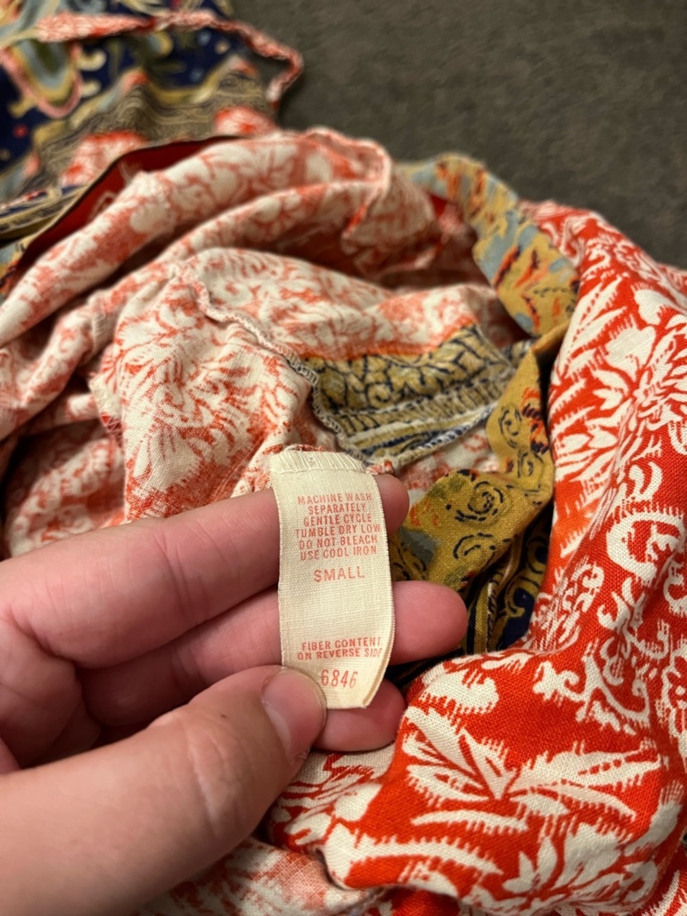 Vintage Gilead Floral Dragon Kimono Style Maxi Dress - Picture 5 of 11